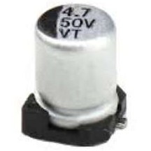 تصویر CAP 4.7UF 50V SMD 4*5.4MM 