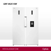 تصویر یخچال و فریزر دو قلو جی پلاس مدل GRF-M2515LW/FW 0یخچال و فریزر دو قلو جی پلاس مدل GRF-M2515LW/FW مجهز به سیستم جریان هوای چندگانه، فناوری سرمایش و انجماد سریع، دارای کشو با قابلیت حفظ رطوبت و تازگی مواد و آبسردکن با مخزن آب می باشد.