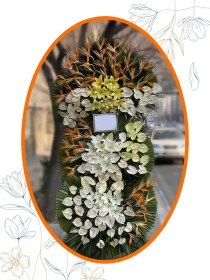 تصویر تاج گل تبریک شکوه آغاز 