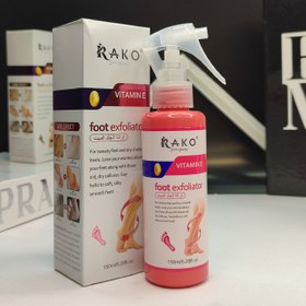 تصویر اسپری لایه بردار ترک پا ویتامین E راکو RAKO RAKO Vitamin E Foot Crack Exfoliating Spray 157778