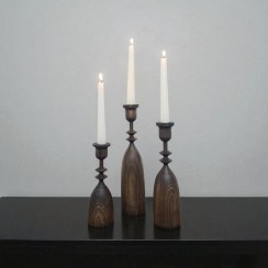 تصویر جاشمعی چوبی کد 120 