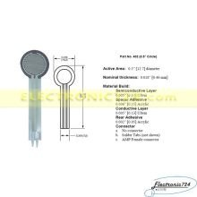 تصویر سنسور فشار مقاومتی FSR-402 