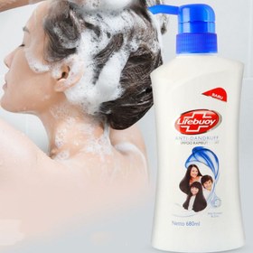 تصویر شامپو پمپی لایف بوی Lifebuoy مدل Anti-Dandruff حجم 680 میل Lifebuoy anti-dandruff pump shampoo, volume 680 ml