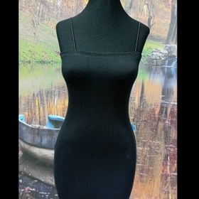 تصویر بند ماکارون بلند مشکی 