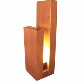 تصویر دیوار کوب چوب راش مسینا U1 Wall lamp U1