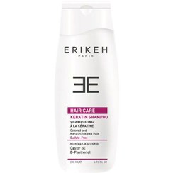 تصویر شامپو مو مغذی کراتینه اریکه 200 میلی لیتر Erikeh Keratin Shampoo 200 ml