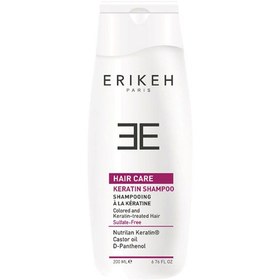 تصویر شامپو مو مغذی کراتینه اریکه 200 میلی لیتر Erikeh Keratin Shampoo 200 ml