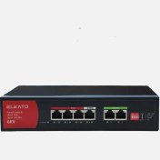 تصویر سوئیچ شبکه 4 پورت POE الکاتو مدل EL-1SB0420BP-65W VERSION2 