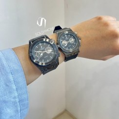 تصویر ساعت هابلوت مشکی 