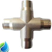 تصویر چهارراه فیتینگی مه پاش (استیل) 