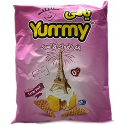 تصویر چیپس یامی پاکتی(2سایز/6طعم) yummy - بزرگ / سرکه نمکی yummi