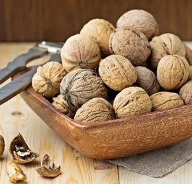 تصویر گردو باپوست {1کیلویی)گیلان Whole Walnuts (1 kg) from Gilan