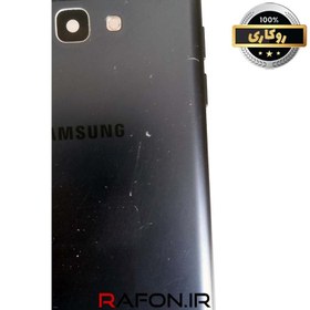 تصویر درب مشکی رنگ روکاری سامسونگ J7 Prime - G610 Samsung J7 Prime - G610 Black Back Door