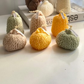 تصویر شمع کدو بافت 