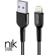 تصویر کابل تبدیل USB به لایتنینگ اردام مدل EC-085i طول 0.25 متر Earldom EC-085i Lightning Cable 25cm