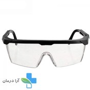 تصویر عینک آزمایشگاهی سفید 