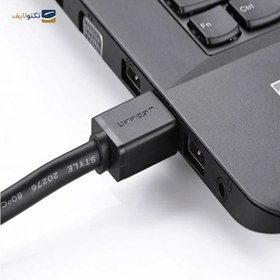 تصویر کابل تبدیل Display Port به HDMI یوگرین مدل DP101 10202 طول 2 متر UGREEN DP101 10202 DisplayPort Male to HDMI Male Cable 2M