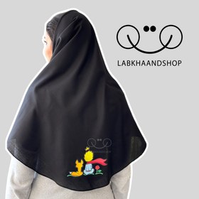 تصویر مقنعه چاپی 77 