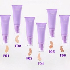 تصویر کرم پودر فلوئیدی کالیستا مدل F05 حجم ۴۰ میلی‌لیتر SPF15 
