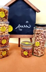 تصویر بادام منقا شور پوست کاغذی ۵۰۰ گرم 