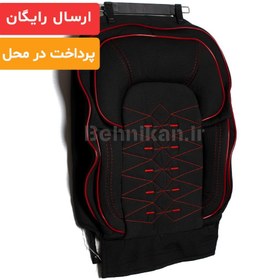 تصویر روکش صندلی پارچه برزنت سنگین طرح سوپر vip برند رایکو مناسب ساینا کد 15167 