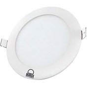 تصویر پنل جنرال گرد 18 وات مهتابی توکار بروکس General round panel 18 watt Day light panel mounted BURUX