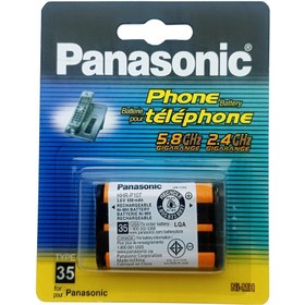 تصویر باتری تلفن بی سیم Panasonic HHR-P107A/1B ا Panasonic HHR-P107 650mAh Cordless Phone Battery Panasonic HHR-P107 650mAh Cordless Phone Battery