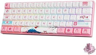 Akko 3108 Horizon Mechanical Gaming Keyboard Wired Anti-Ghosting Computer  Keyboard QWERTY Layout With PBT Doubleshot Keycaps, Cherry Profile, Cream