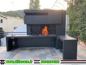 تصویر آتشدان باغی کد77 