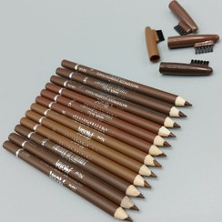 تصویر مداد ابرو فرچه دار تیره 