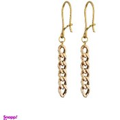 تصویر گوشواره طلا ۱۸ عیار زنانه طرح کارتیه کد 00290 