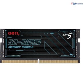 تصویر رم لپ تاپ ژل مدل DDR5 5600 CL46 SO-DIMM ظرفیت 16 گیگابایت Geil DDR5 5600 CL46 SO-DIMM 16GB Laptop Ram