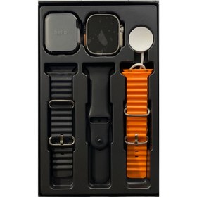 تصویر ساعت هوشمند دوتایی Watch 9 pro مدل jr-x18 