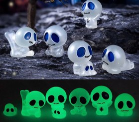 تصویر مجسمه های شب تاب تزئینی روح کیوت 