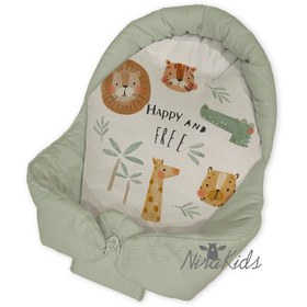 تصویر آغوشی طرح حیوانات ماجراجو 