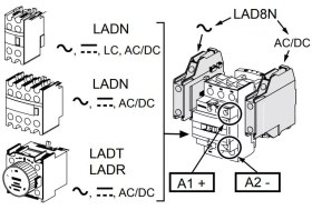 تصویر کنتاکتور 9 آمپر اشنایدر مدل LC1D09M7 ا lc1d09m7 SCHNEIDER lc1d09m7 SCHNEIDER