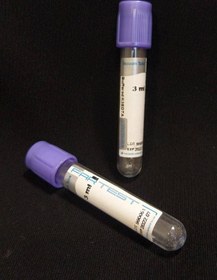 تصویر لوله CBC K2EDTA وکیوم حجم 3ML (کارتن 1000 عددی) 