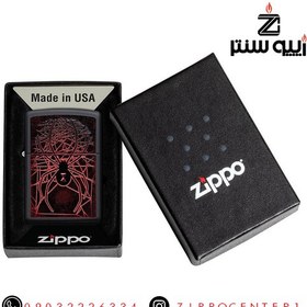 تصویر فندک زیپو اصل کد 49791 Zippo Spider Design Zippo Spider Design
