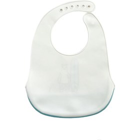 تصویر پیش بند سیلیکونی چیکو طرح برنارد Baby silicone apron