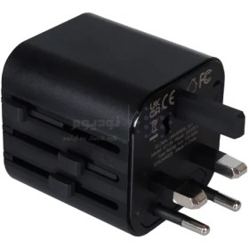 تصویر تبدیل برق VIPLATINA مدل VC125 – مشکی 