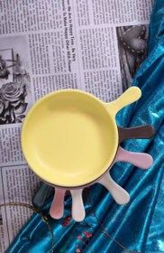 تصویر مزه خوری گرد رنگی 