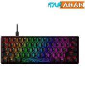 تصویر کیبورد گیمینگ مکانیکال هایپرایکس Alloy origins 60 Hyperx Alloy Origins 60 mechanical gaming keyboard