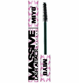 تصویر ریمل حجم دهنده و پرپشت کننده مژه میو Miyo Massive Lash Attack Mascara