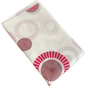 تصویر پرده حمام کد Ham21 سایز 180x200 سانتی متر - آبی 