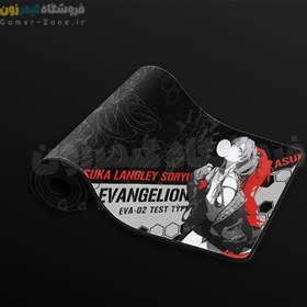 تصویر موس پد گیمینگ طرح ROG EVA-02 سایز بزرگ مدل ROG x EVANGELION-02 Extra Large Gaming Mousepad 