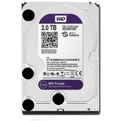 تصویر هارددیسک اینترنال وسترن دیجیتال مدل Purple WD ظرفیت 2 ترابایت 