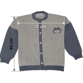 تصویر ژاکت بافت (CARDIGAN) Inspired TOTORO 