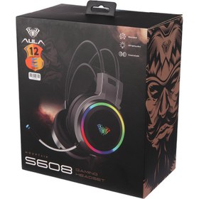 تصویر هدست مخصوص بازی آئولا مدل S608 Aula S608 Gaming headset