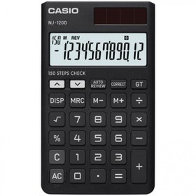 تصویر ماشین حساب مدل NJ-120D کاسیو ا Casio NJ-120D calculator Casio NJ-120D calculator