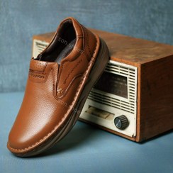تصویر کفش چرم طبی مردانه مدل کاپو کد K102 - 42 